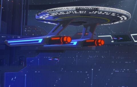 Star Trek: Lower Decks setting artwork