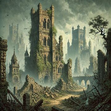 Lord of the Rings setting artwork